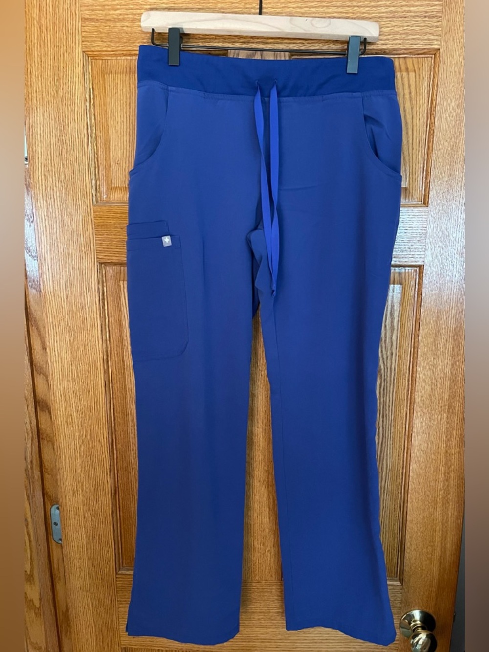 Figs Kade Cargo Scrub Pants (Blue)